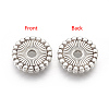 Tibetan Style Spacer Beads TIBE-47916-AS-FF-2