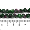 Natural Ruby in Zoisite Beads Strands G-A257-A13-01-5