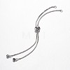 Brass Chain Bracelet Making KK-G290-09P-1