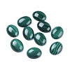 Natural Malachite Cabochons G-R476-02C-1