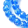 Handmade Lampwork Beads Strands LAMP-H071-01B-10-3