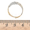304 Stainless Steel Cuff Open Rings RJEW-Z121-02GP-03-5