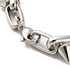 304 Stainless Steel Spike Link Chain Bracelets BJEW-E094-13P-3