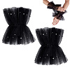 Gauze Lady Tulle Lace Oversleeve AJEW-WH0596-070B-1