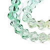 Gradient Color Baking Painted Glass Bead Strands DGLA-A039-T4mm-A013-3