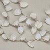Natural Rainbow Moonstone Carved Beads Strands GG-CBA0C95-E10-2