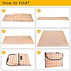 Portable Tartan Patern Non Woven Picnic Mat JX572A-01-3