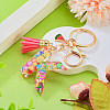 Fruit Series Letter Resin Keychains KEYC-TAC0033-02K-4