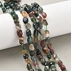 Natural Indian Agate Nuggets Beads Strands X-G-J335-02-5