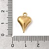 304 Stainless Steel Pendants STAS-G389-02G-04-3