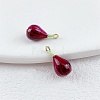 Fruit Alloy Enamel Pendants ENAM-P264-02E-G-1