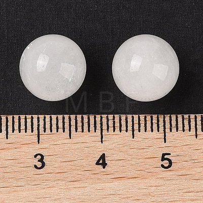 Natural Quartz Crystal No Hole Sphere Beads G-K353-04A-11-1