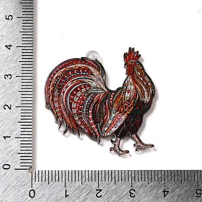 Acrylic Pendants OACR-O007-02B-1