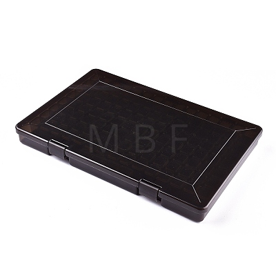124 Grids Polypropylene(PP) Craft Organizer Case Storage Box CON-K004-08-1