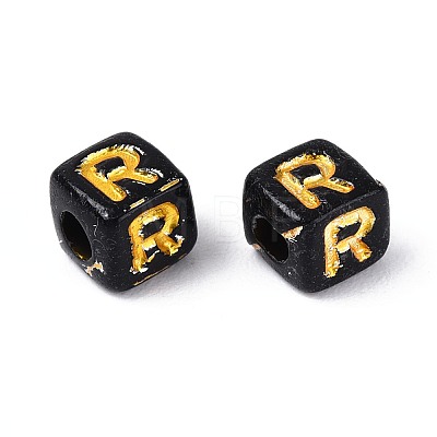 Opaque Acrylic Beads SACR-T035-20R-1
