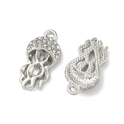 Alloy Crystal Rhinestone Pendants X-FIND-G108-04B-P-1