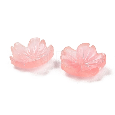 Synthetic Coral Dyed Beads CORA-P008-01B-02-1