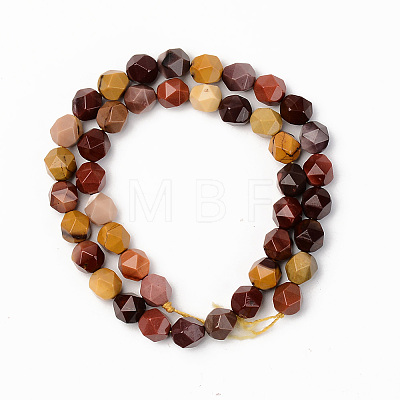 Natural Mookaite Beads Strands X-G-S368-002B-1