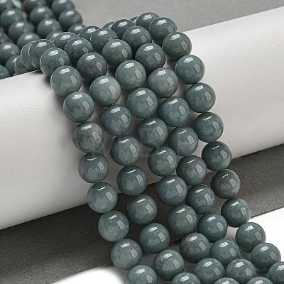 Natural Myanmar Jadeite Beads Strands G-B099-C07-04-1