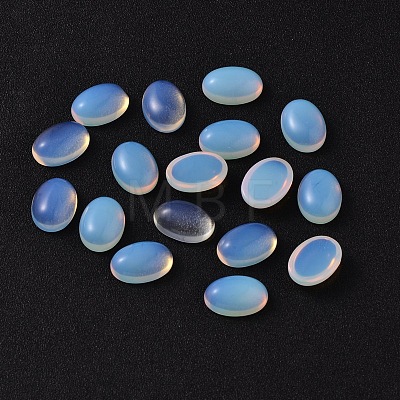Oval Opalite Cabochons G-P131-10x8-06-1