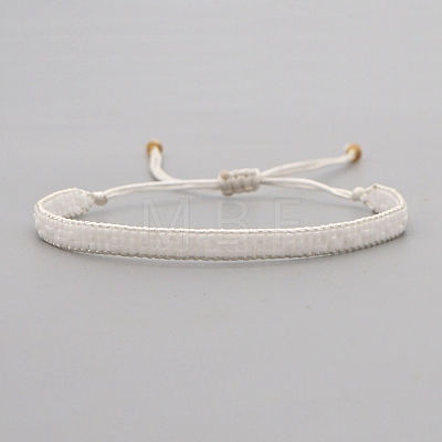 Miyuki Seed Braided Bead Bracelet BJEW-A121-01D-1