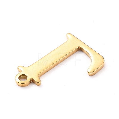 PVD Vacuum Plating 304 Stainless Steel Charms LS-STAS-H112-L-G-1