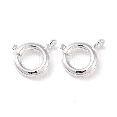 Eco-friendly Brass Spring Ring Clasps LS-KK-D082-01B-S-1