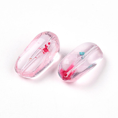 Transparent Acrylic Beads TACR-T028-36C-1