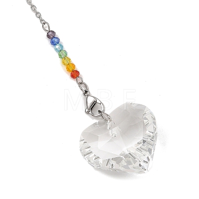 7 Chakra Crystal Suncatcher HJEW-JM05025-03-1