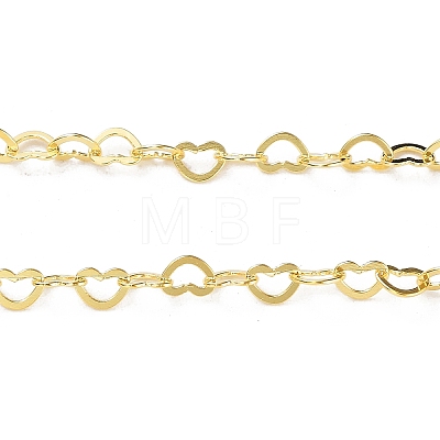 925 Sterling Silver Heart Link Chains STER-NH0001-28B-G-1