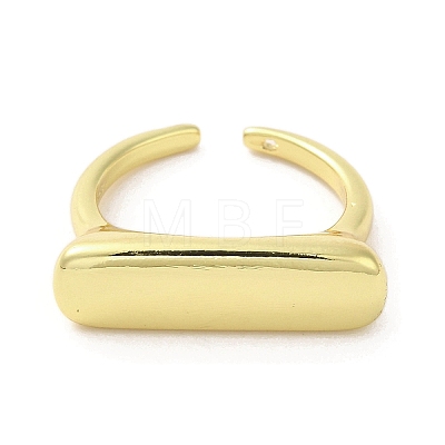 Rack Plating Brass Finger Ring RJEW-C072-05G-1