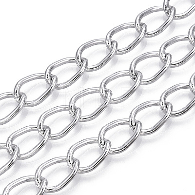 Aluminium Curb Chains CHA-T001-39S-1