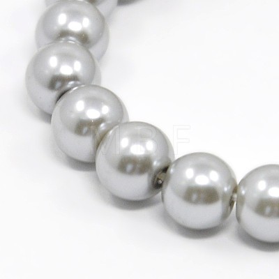 Stretchy Glass Pearl Bracelets BJEW-D068-4mm-13-1