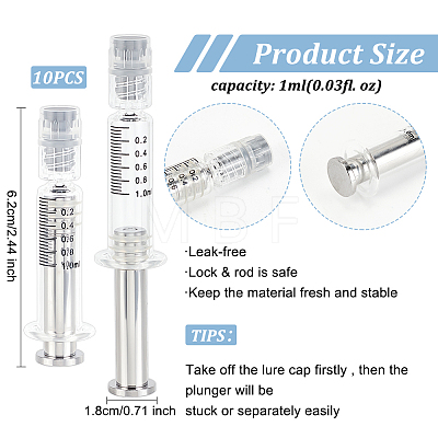 Reusable Glass Dispensing Syringes TOOL-WH0127-36-1