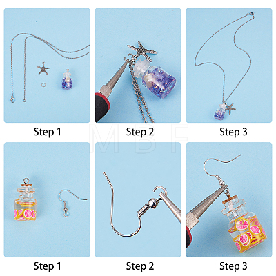 SUNNYCLUE DIY Jewelry Set Making DIY-SC0006-31-1