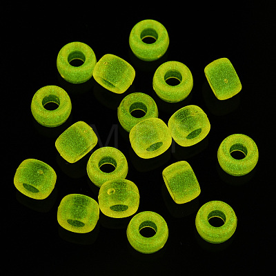 Transparent & Luminous Plastic Beads KY-T025-01-H07-1