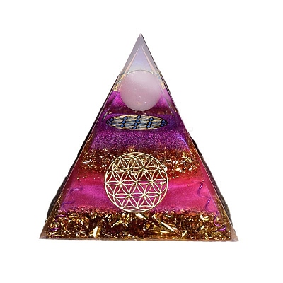 Orgonite Pyramid Resin Energy Generators PW-WG3434C-01-1