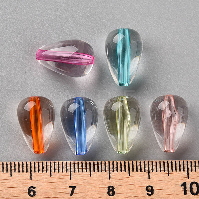 Transparent Acrylic Beads TACR-S154-26A-1