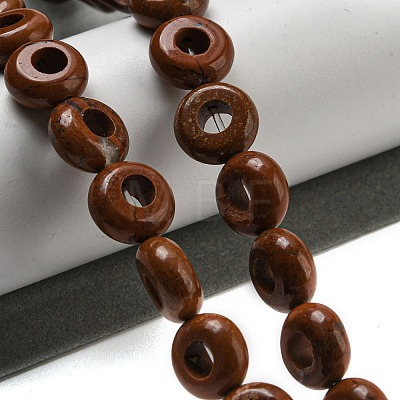 Natural Red Jasper Beads Strands G-P536-A08-01-1