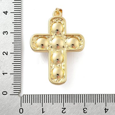 Brass Pendants X-KK-C091-01G-1