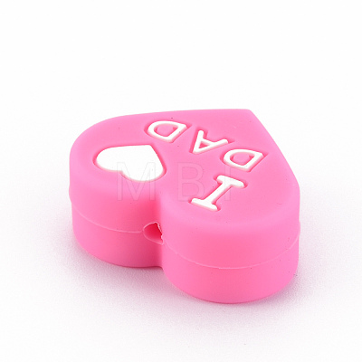 Food Grade Eco-Friendly Silicone Focal Beads SIL-N002-10-1
