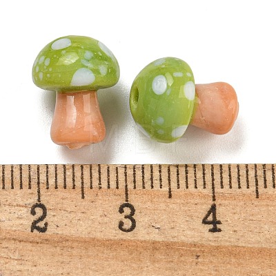 Handmade Lampwork Beads LAMP-F034-01B-1