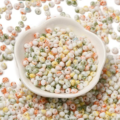 Baking Paint Glass Seed Beads SEED-F006-01A-11-1