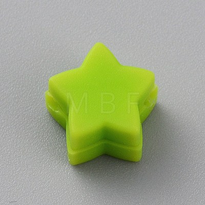 Star Silicone Focal Beads SIL-TAC0008-08I-1