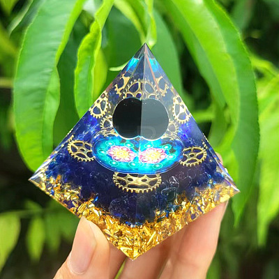 Orgonite Pyramid Resin Energy Generators PW-WG08BFD-02-1