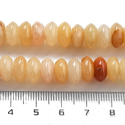 Natural Topaz Jade Beads Strands G-P559-A03-02-1