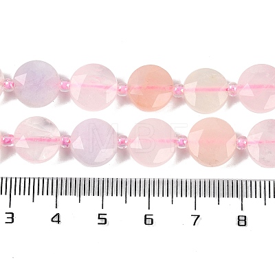 Natural Morganite Beads Strands G-C116-A60-01-1