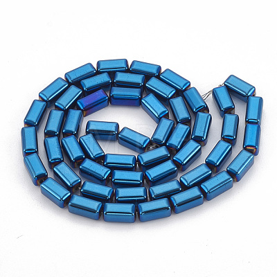 Electroplate Non-magnetic Synthetic Hematite Beads Strands G-N0322-10B-1