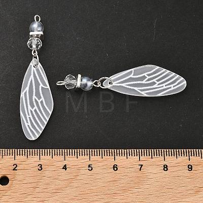 Acrylic with Glass Pendants FIND-Z048-03-1
