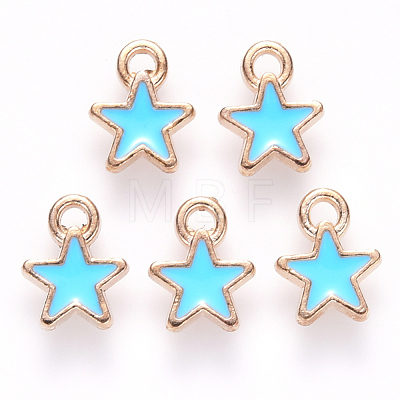 Alloy Enamel Charms ENAM-S121-029-1